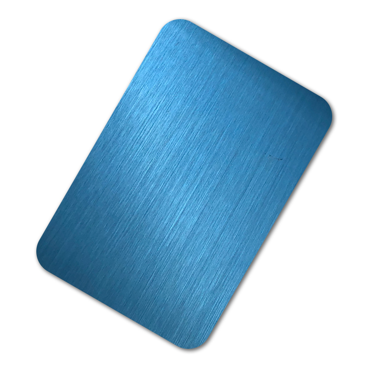 201 304 HL stainless steel sheet cold Rolled stainless steel sheet titanium gold hairline for luxury brand