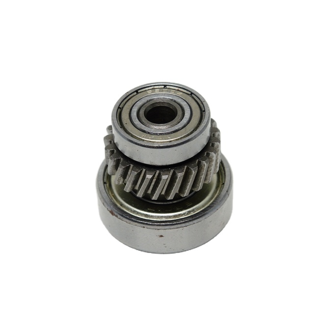 High Efficiency Custom Pinion Slanted Teeth Gear Set With Bearings