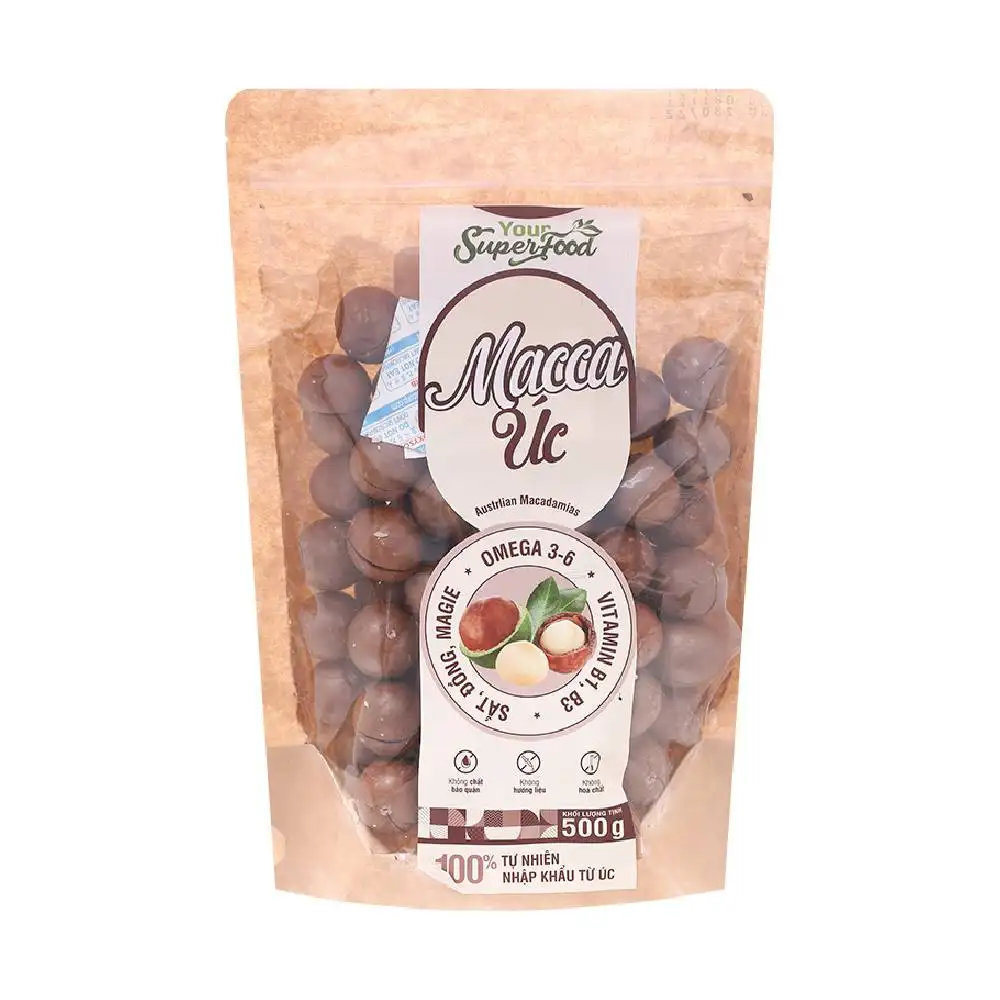 Your Superfood cracked macadamia nuts 500g