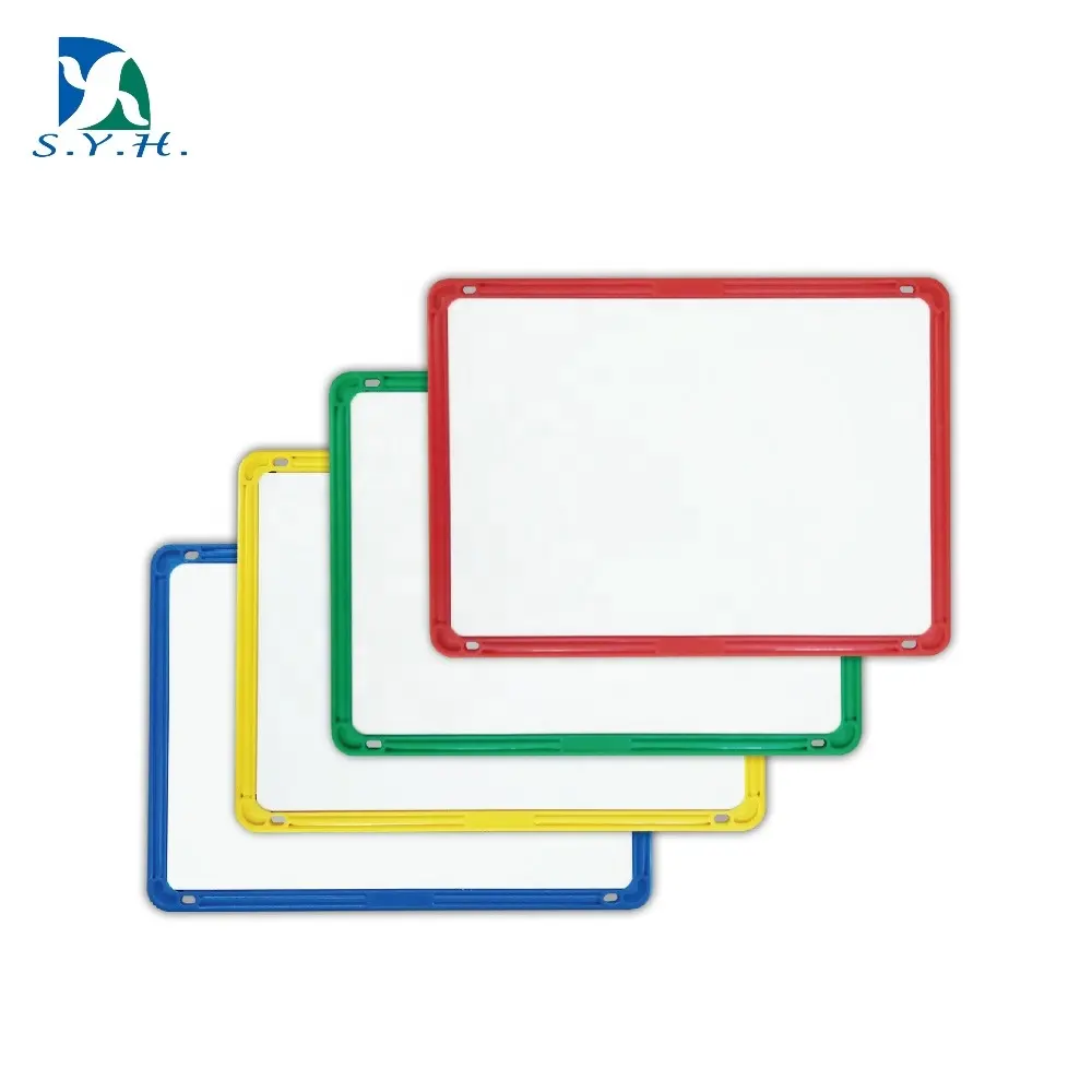 High quality super thin magnetic small dry erase whiteboard mini lapboard for learning