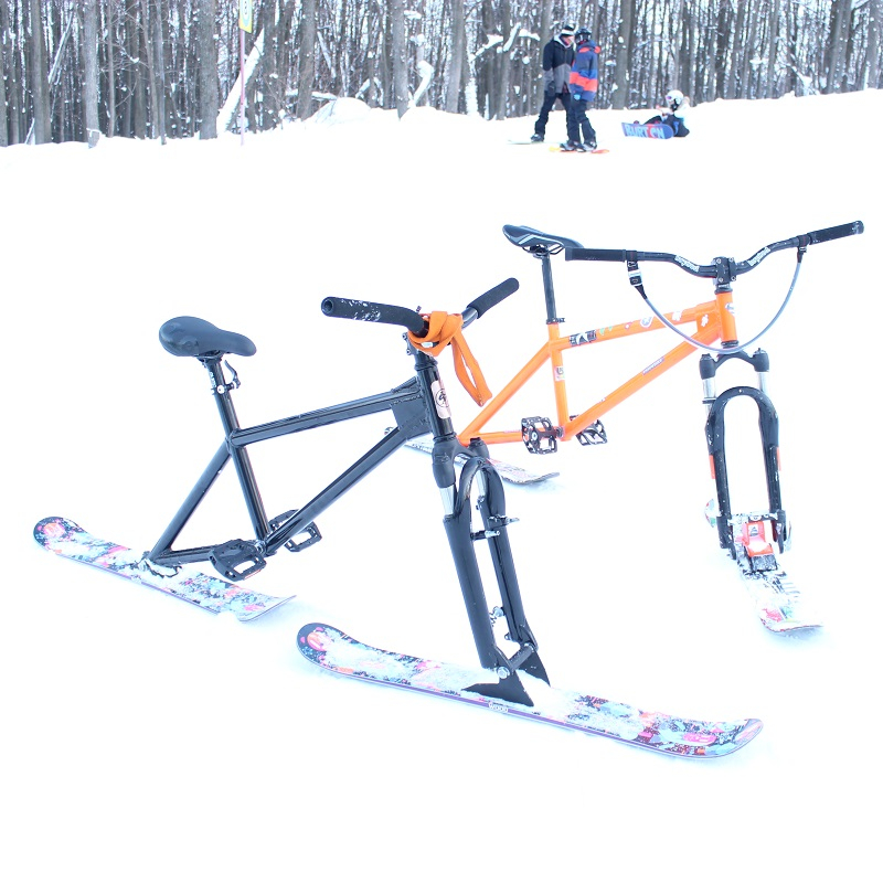 Skibike snowscoot для горнолыжный лыжный горный велосипед для катания на сноуборде