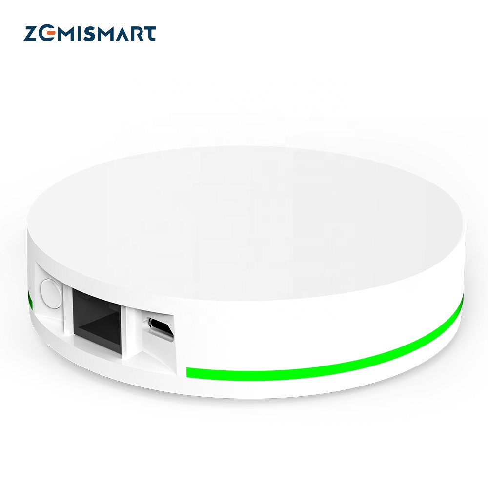 Zemismart Tuya Zigbee шлюз Wifi мост Zigbee Lan концентратор Работает для Amazon Alexa и Google Home