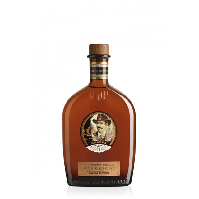 Качественный баррик старый GRAPPA жемчуг фондатора 5Y ANDREA DA PONTE OF просекко 50CL