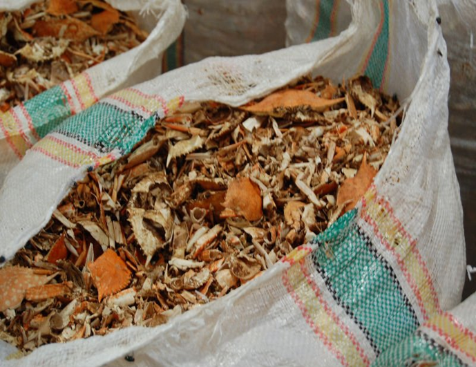 DRIED CRAB SHELL/CRAB SHELL/SEA SHELL POWDER FOR FEED, CHITIN, MEDICINE, FERTILIZER
