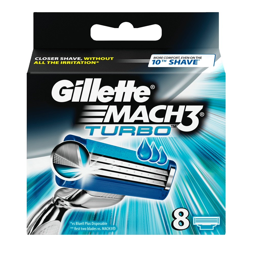Одноразовые лезвия для бритвы Gillette