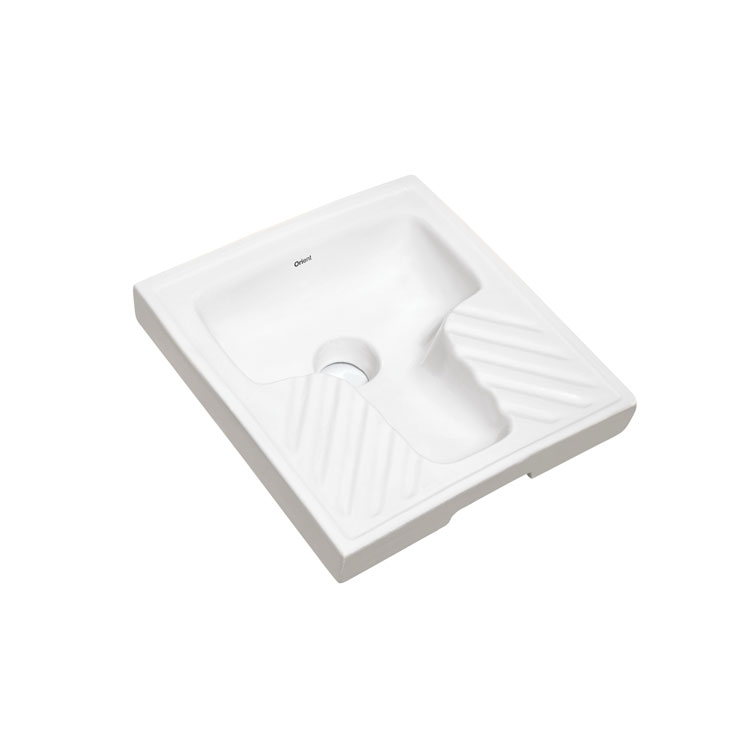 Easy to Clean Polished Surface Ceramic Squatting Pan from Reputed Seller