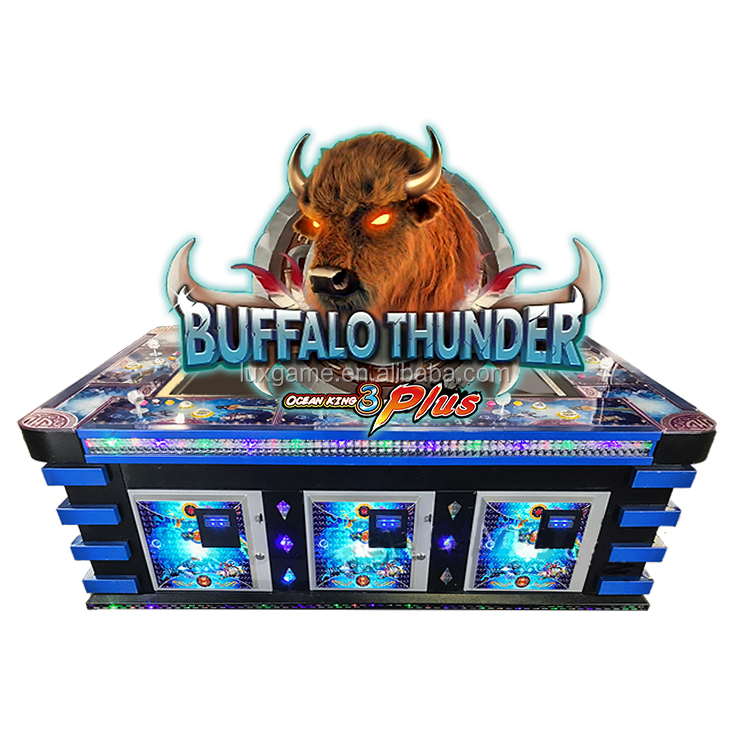 2021 хорошая прибыльная игровая настольная машина Ocean King 3 Plus Buffalo Thunder Fish