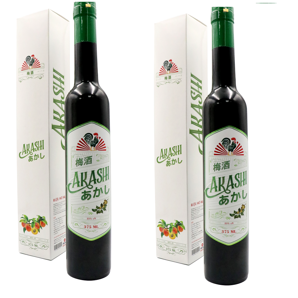 25% AKASHI 750ml apricot Fruit Wine liqour With Life Time Shelf Life From Vietnam