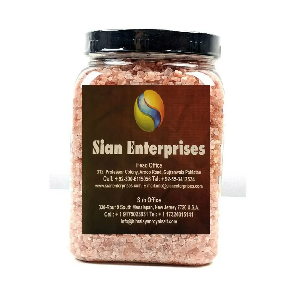 High Quality Light Pink Himalayan Salt Bulk Jars 100% Natural With Top Packing -Sian Enterprises