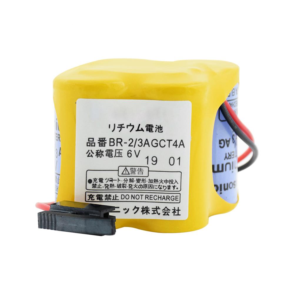 6V BR-2/3AGCT4A A06B-6114-K504 для Fanuc Control 4400mAh литий-ионный Резервный ПЛК литиевый аккумулятор