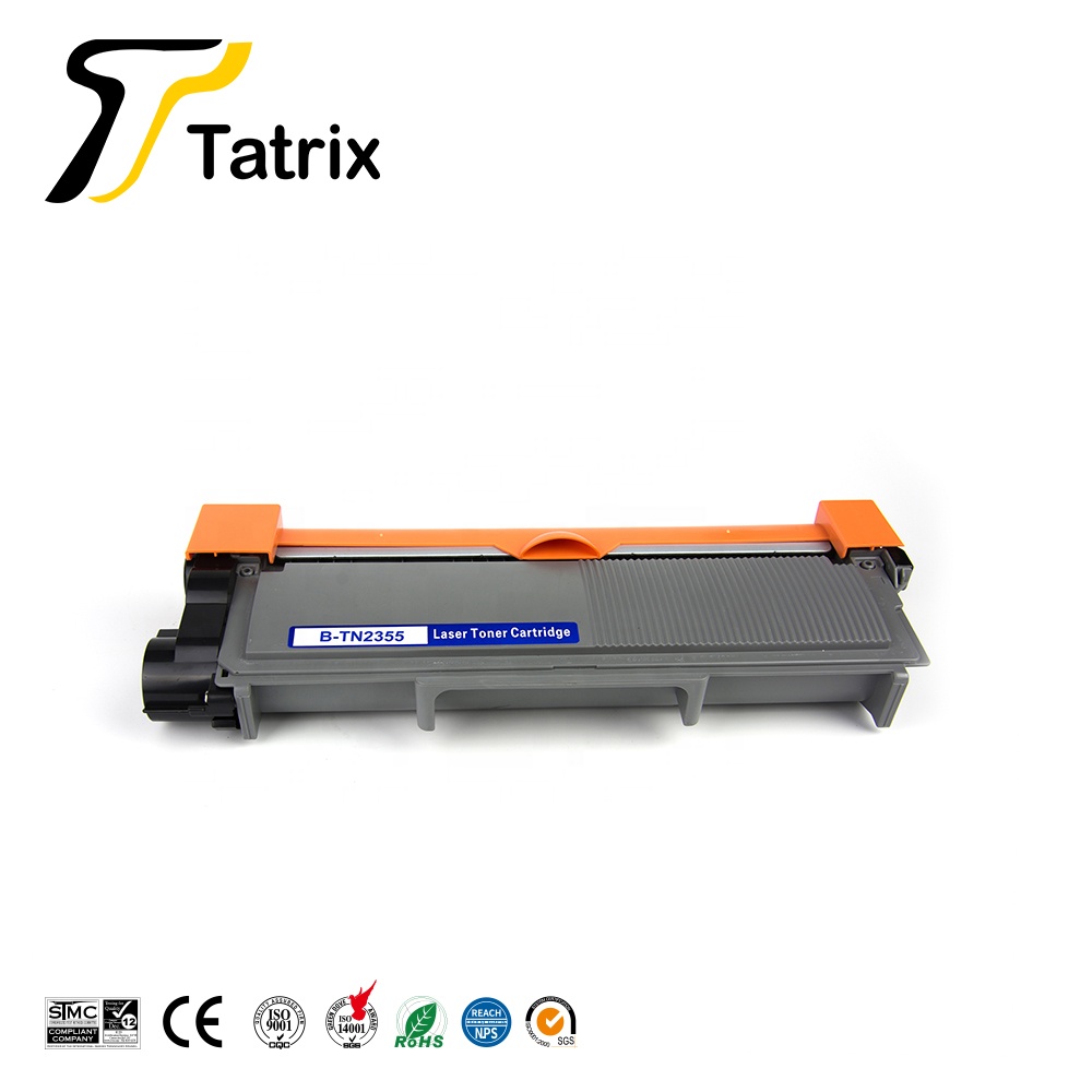 Тонер-картридж Tatrix TN-2355 TN2355, Совместимый лазерный Черный тонер-картридж для принтера Brother MFC-L2740DW