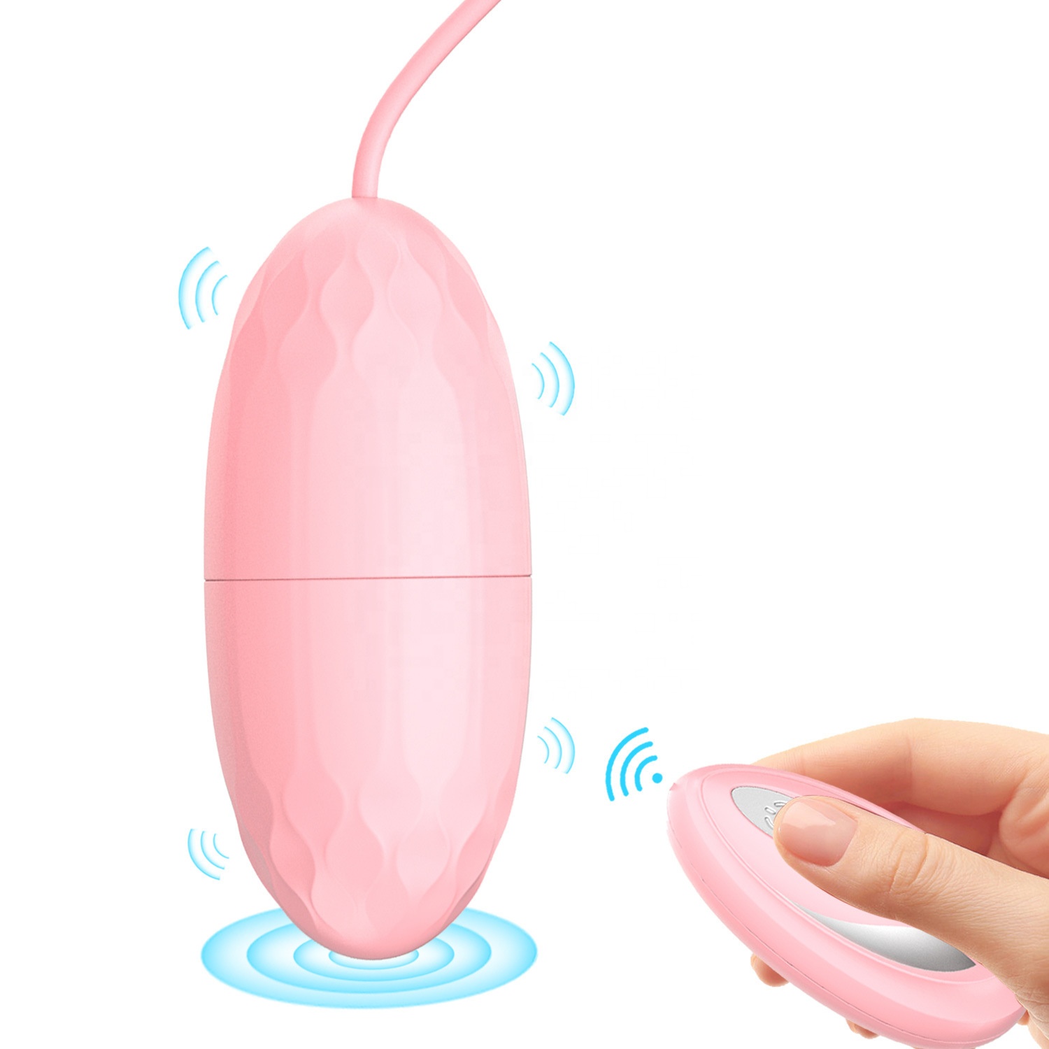 WholeSale Vibrationen Sex Toy Vibrating Egg Pink with Remote Vibrating Egg Dildo