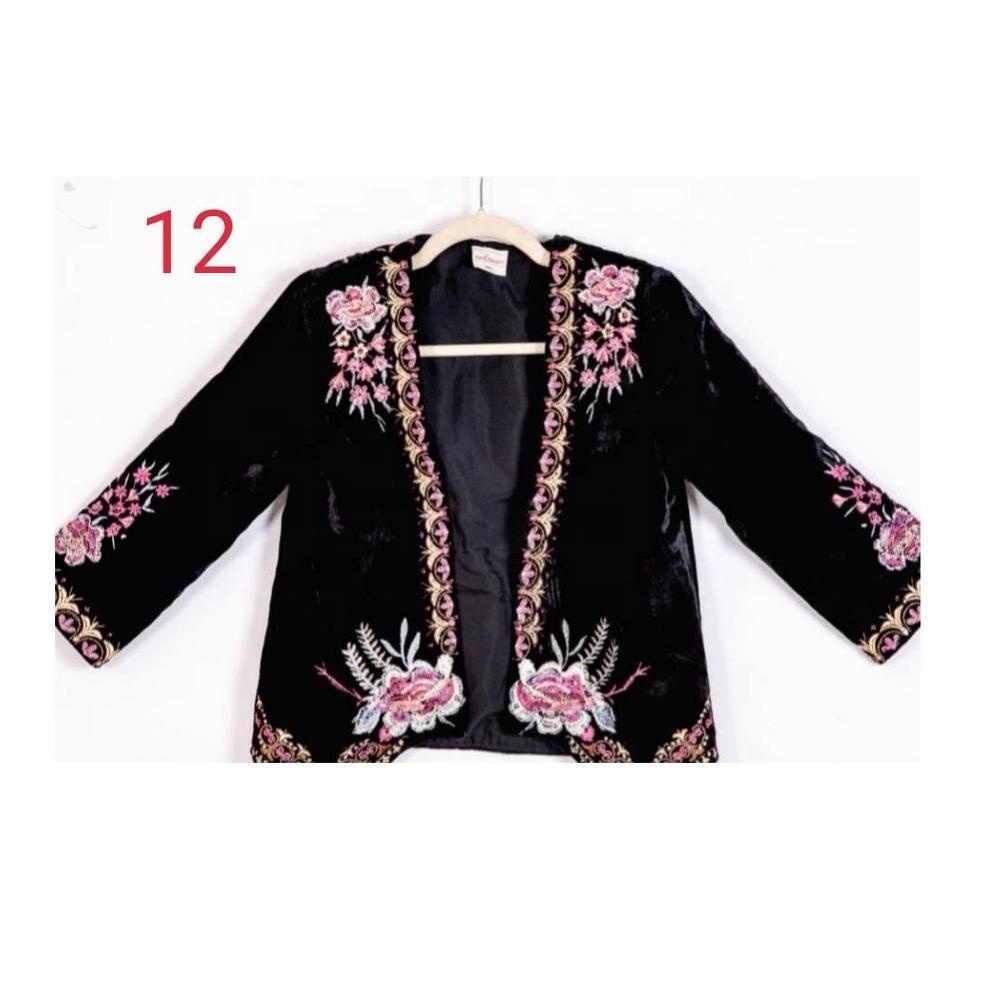 Women Jackets ladies embroidery jackets