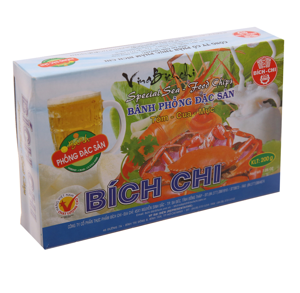 Seafood Chips Pawn/Crab/Fish Cracker Made In Viet Nam High Quality