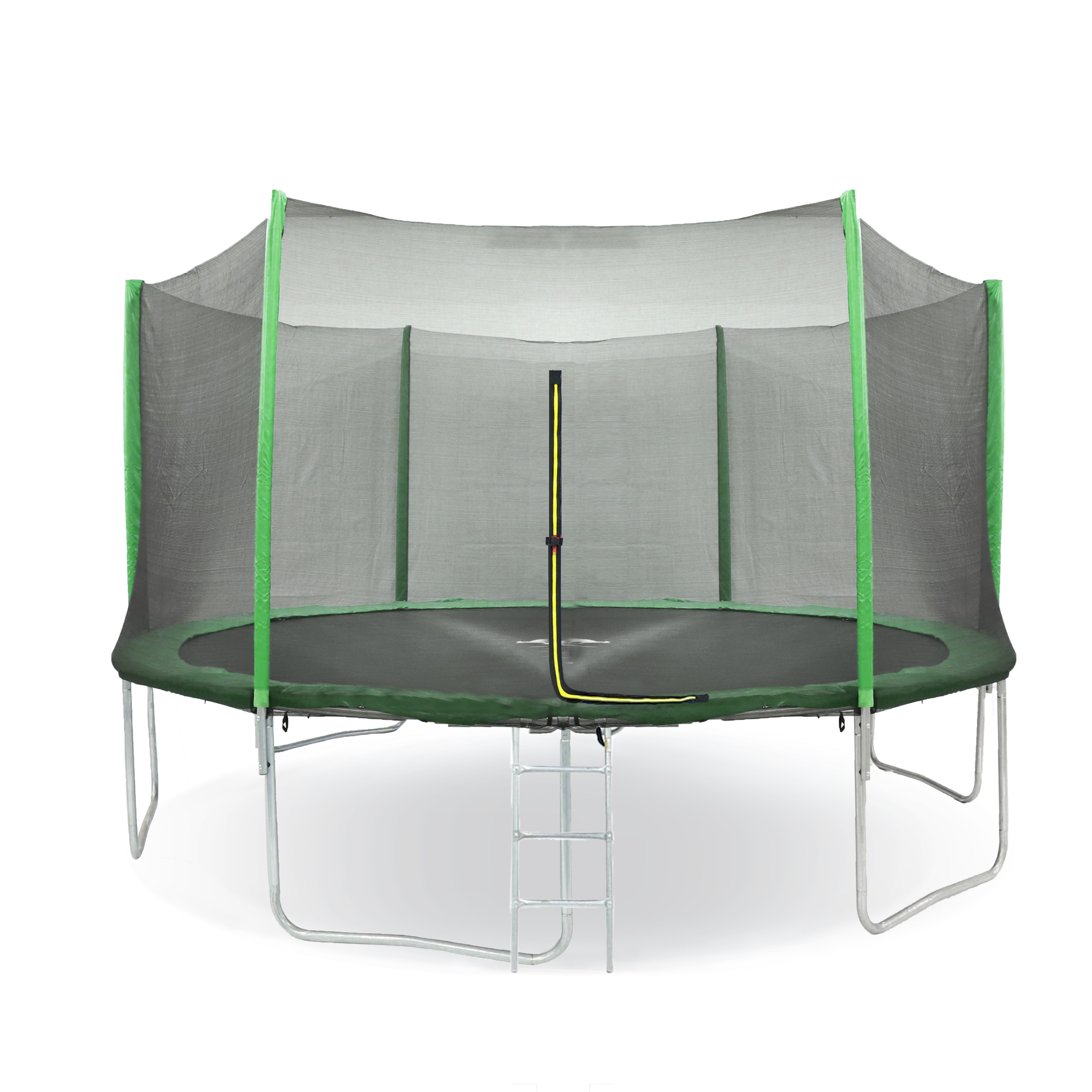Bungee 14FT батут, большой круглый батут высокой емкости, защитная сетка, крепится на детскую кровать для прыжков, тренировочный батут