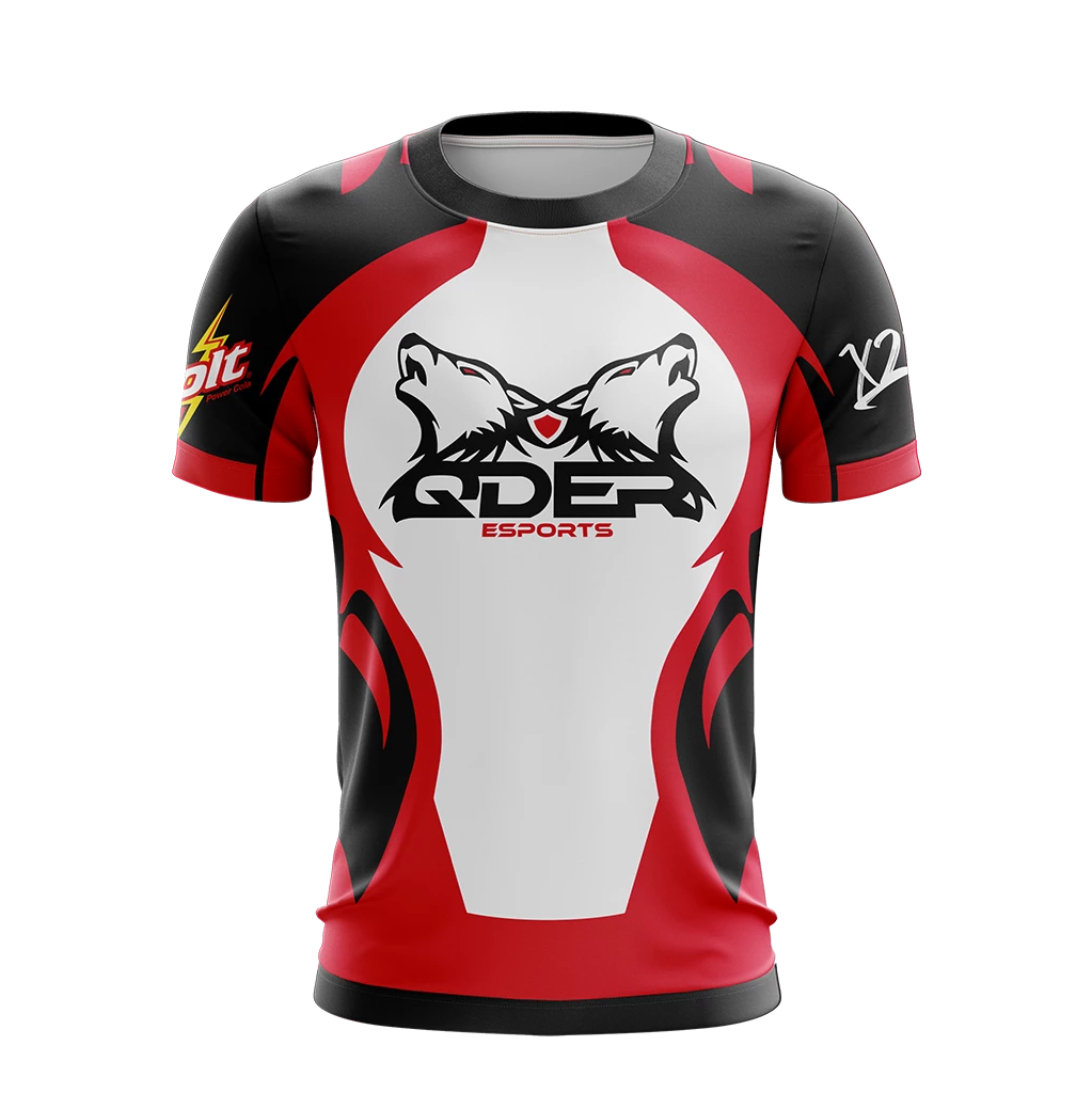 Arena Wear Esports Gaming Jersey Professional Sports T Shirt Sublimation Printing