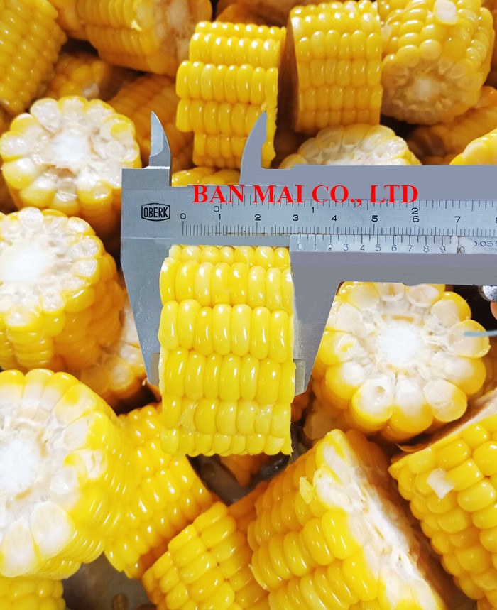 Вьетнамская замороженная цельная кукуруза на COB