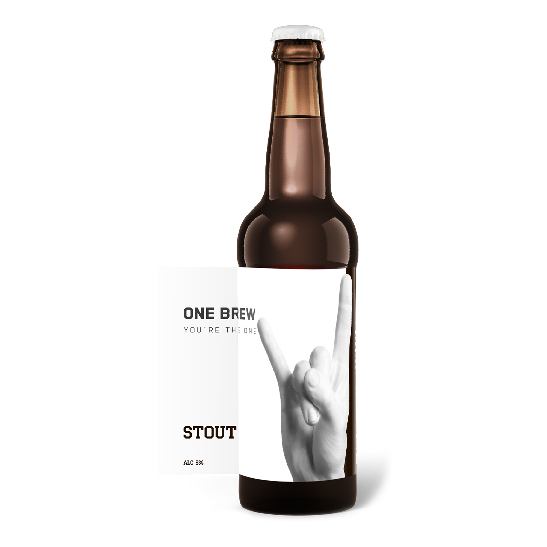 Пиво Dark Ale, крафтовое бельгийское портье с сухим приятным кофе, послевкусие горечи, стеклянная бутылка объемом 500 мл, 6% спирт