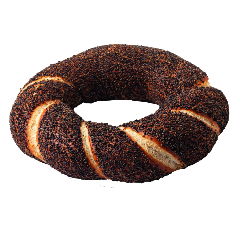 New Product Poppy Seed Bagel / Hashasli Simit