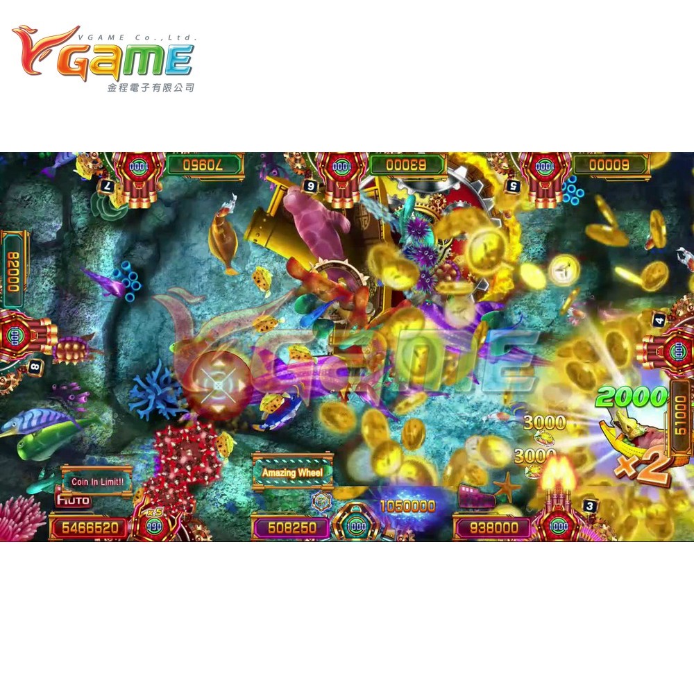 VGAME новая настольная игра 2022 2/3/4/6/8/10 игроков, 55 или 86 или 100 дюймов, рыба игра для продажи