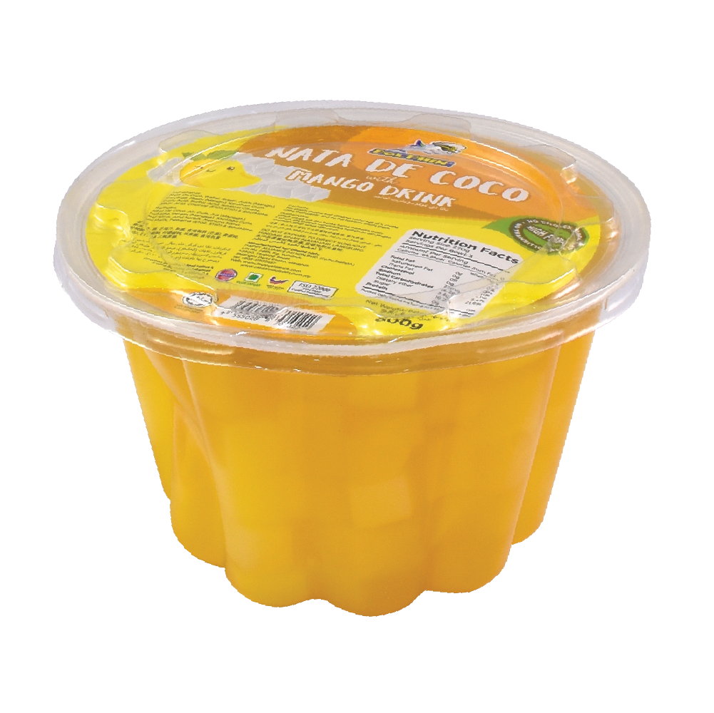 Манго с фруктовым напитком Nata De Coco 800 г [Captain Dolphin]
