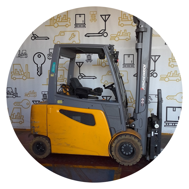 Top Quality eletric forklift 30 quintals 4 wheels for sale