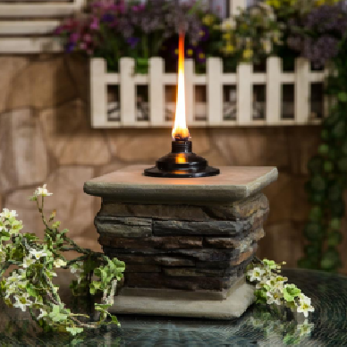 Cheap Wholesale New Ingot Shape Indoor Fireplace Burner Place Table Top Fire Bowl