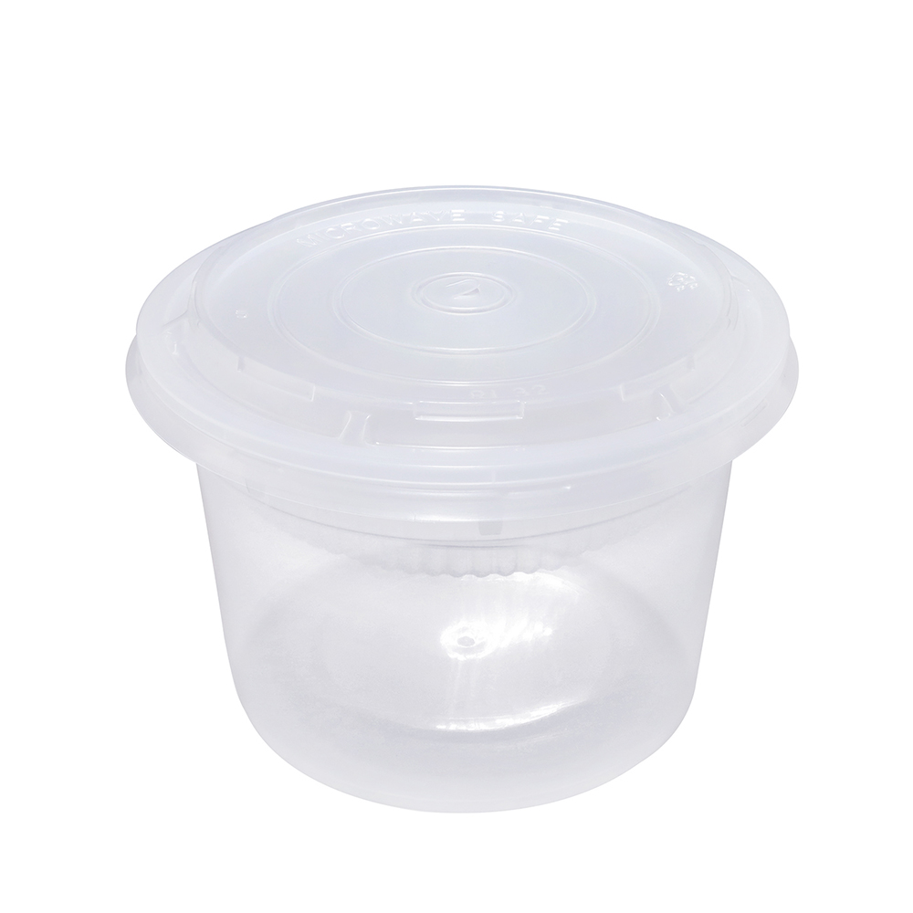 Innovative 2 in 1 Container Combo Pack 32oz to-go Container (Bowl, Lid & Insert) Plastic Bowls
