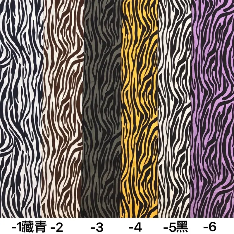 Factory Custom Ready Stock Supply Foreign Trade Active Soft Geometric Pattern Printing Fabric