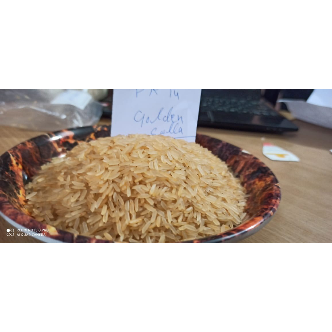 Индийский рис басмати Golden Sella экспортируется из Индии