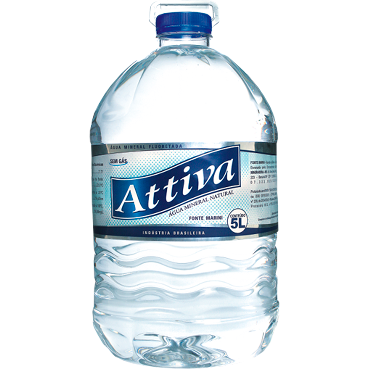 Минеральная вода Attiva, 5 л, минеральная вода с pH 7,79, низким содержанием натрия, OEM-напитки, частная марка