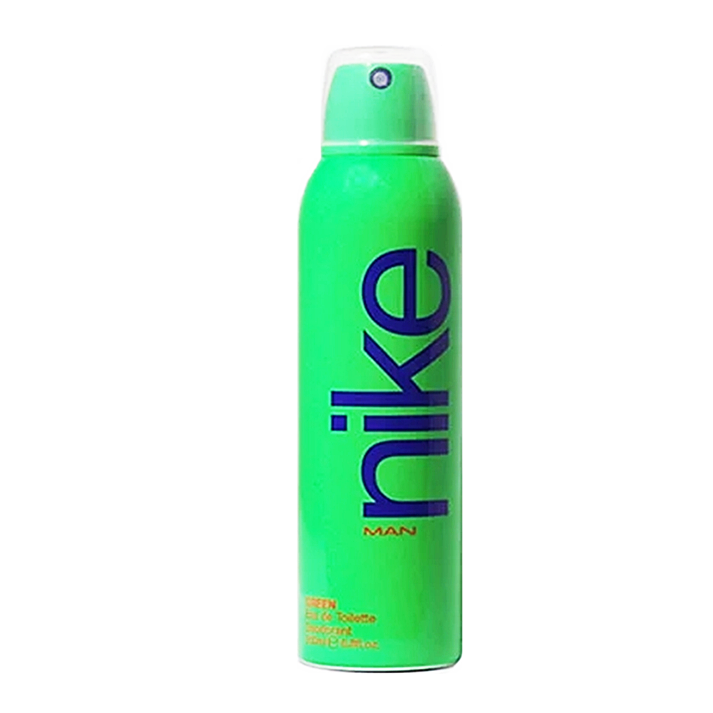 Дезодорант-спрей для тела Nike Colors Green Man, 200 мл