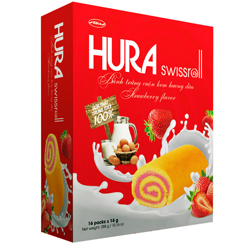 Hura Swissroll торт высокое качество
