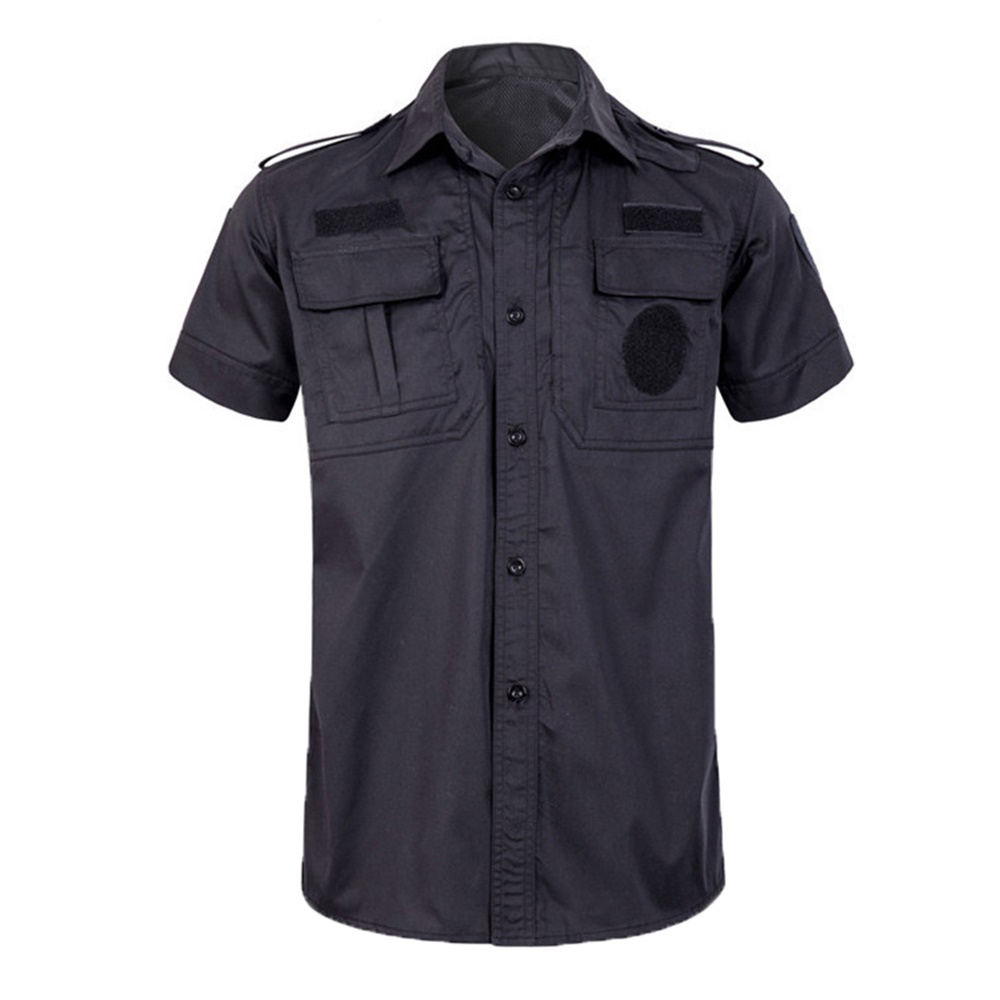 HotSale New Design Guard Company dress shirt and Trousers Security Uniform | Custom Solid Color Security Uniform
