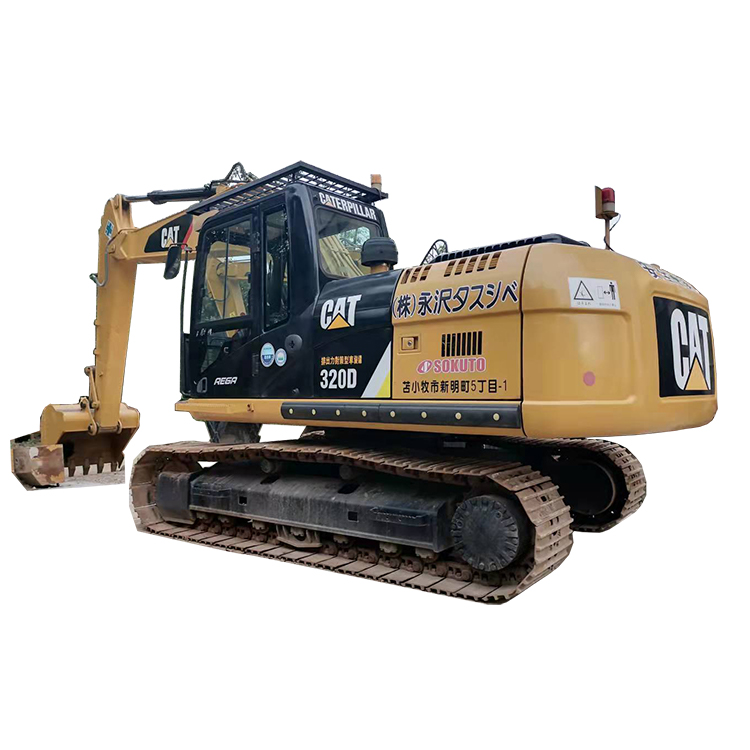 Б/у гидравлический оригинальный Прочный экскаватор CAT 320D для продажи, хорошая цена, высокое качество