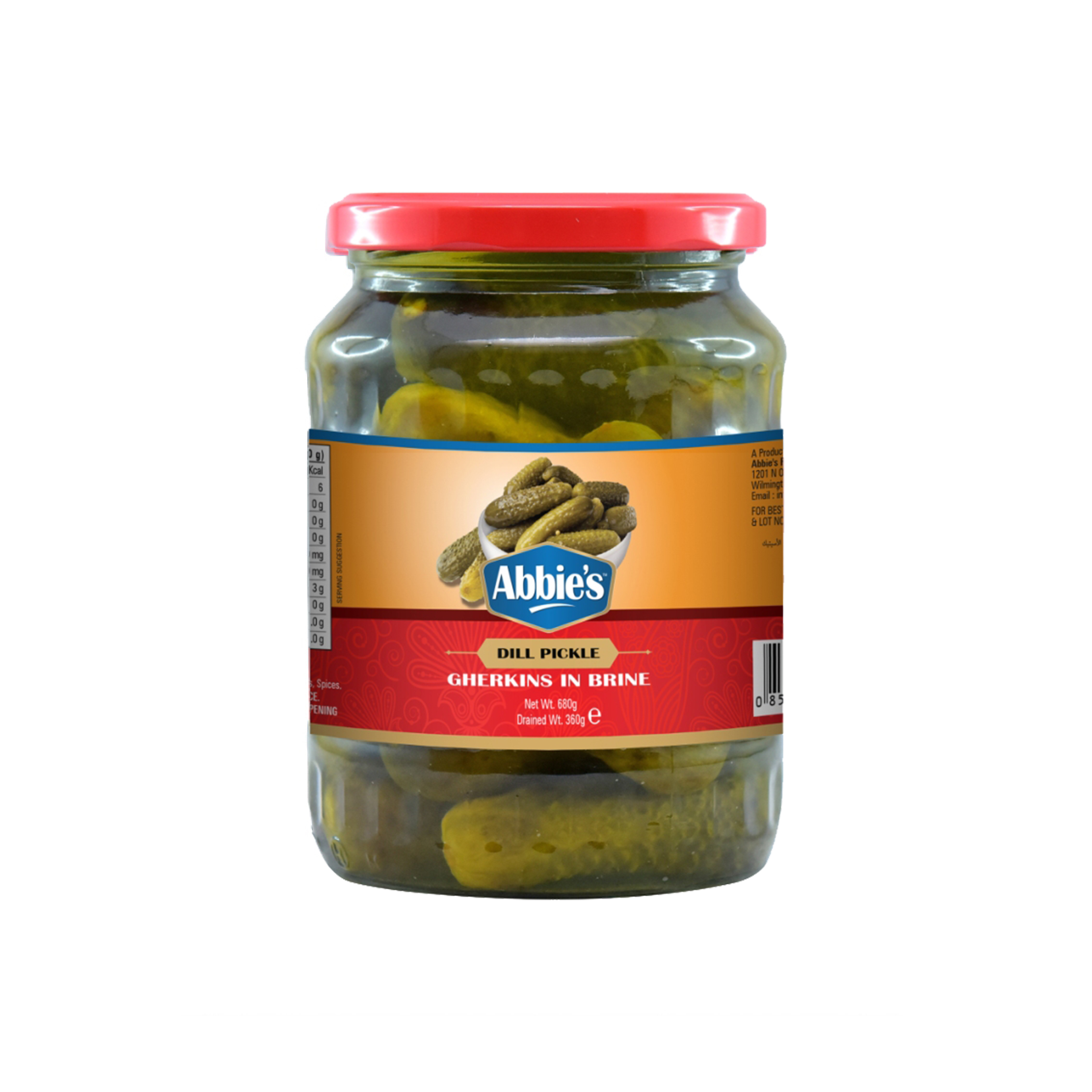Перкинс Abbie's 'Dill Pickle' в рассоле (680 г x 12 шт.), продукт из США
