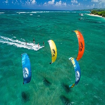 Free shipping Cabrinha Drifter FX Switchblade 10m, 12m, 14m Kite / Freestyle Red/Orange/White Complete with bar/lines