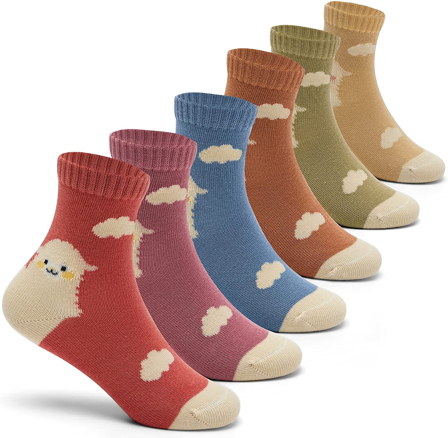 Custom Logo Print Package Color Design Embroidery Children Girl Boy'S Winter Socks Unisex Funny Crew Kids Socks