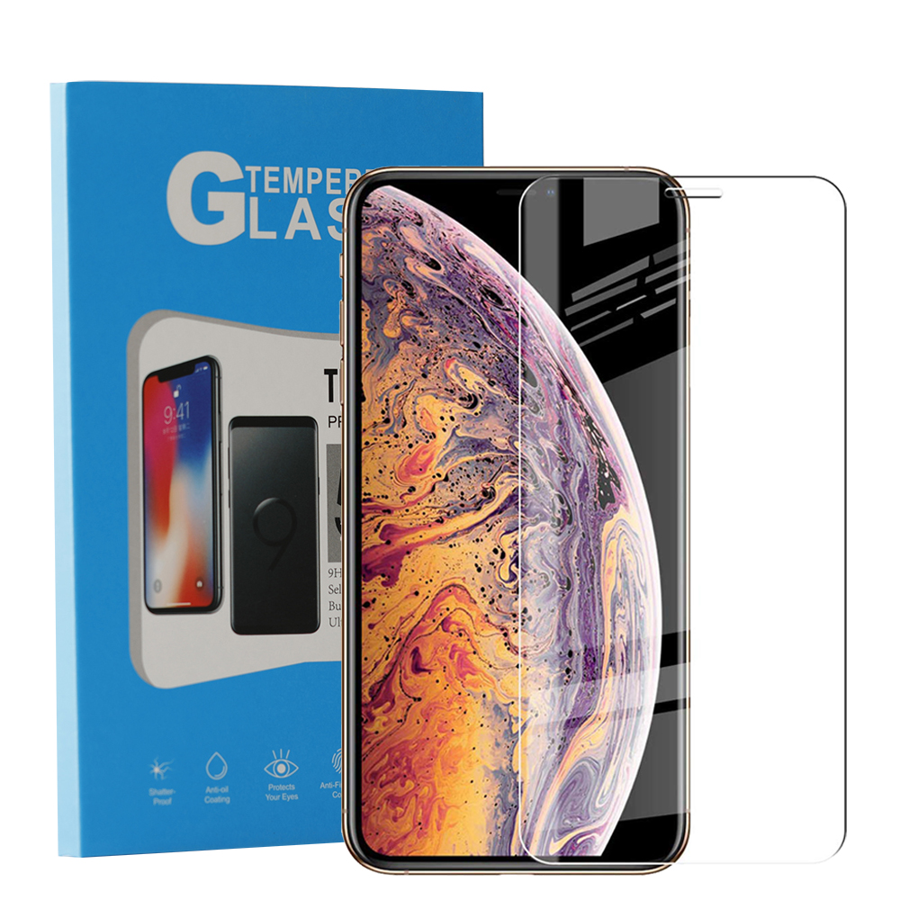 Лидер продаж, высококачественное закаленное стекло, Защитная пленка для iPhone XR 11 X XS Max Pro, защита экрана всех брендов мобильных телефонов
