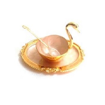 Serve Ware Brass Silver plated Cup With Attractive Look
