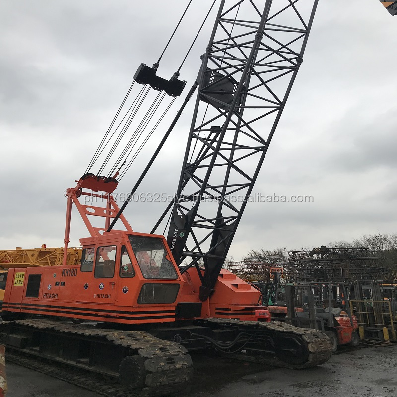 Бывший в употреблении кран Hitachi KH180-3 50 тонн, бывший в употреблении кран Hitachi KH180 от японского бренда