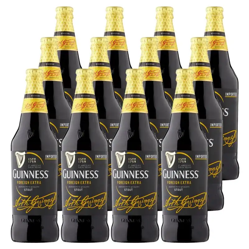 Guinness 24-Can Pack Stout Beer Alcoholic Beverage (320ml x 24).