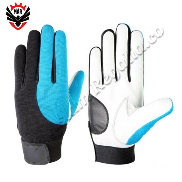 Custom Design Logo Men Women Leather Professional Baseball Batting Gloves