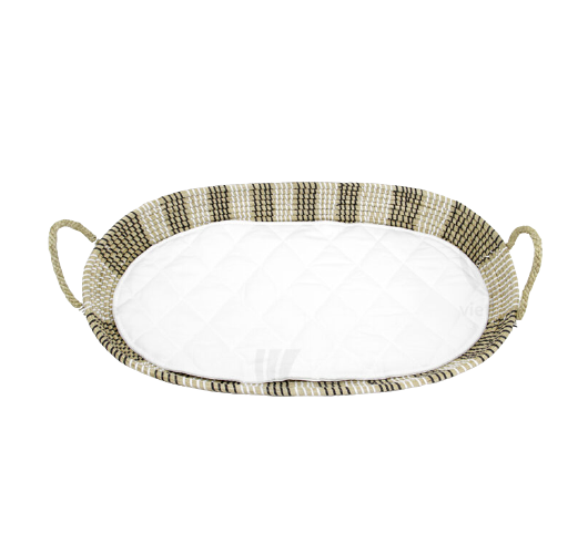 Vietnam factory Baby Changing Basket Handmade Seagrass Basket