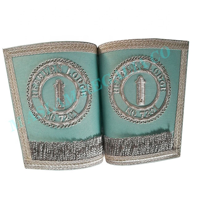 Junior Warden Craft Embroidery Officer Gauntlets