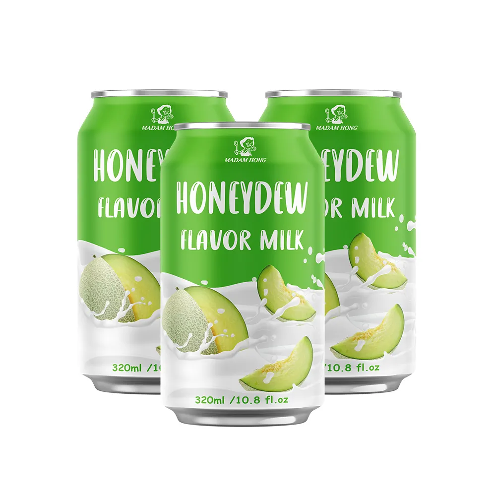 Madam Hong 315ml instant honeydew milk drink MIT in Taiwan