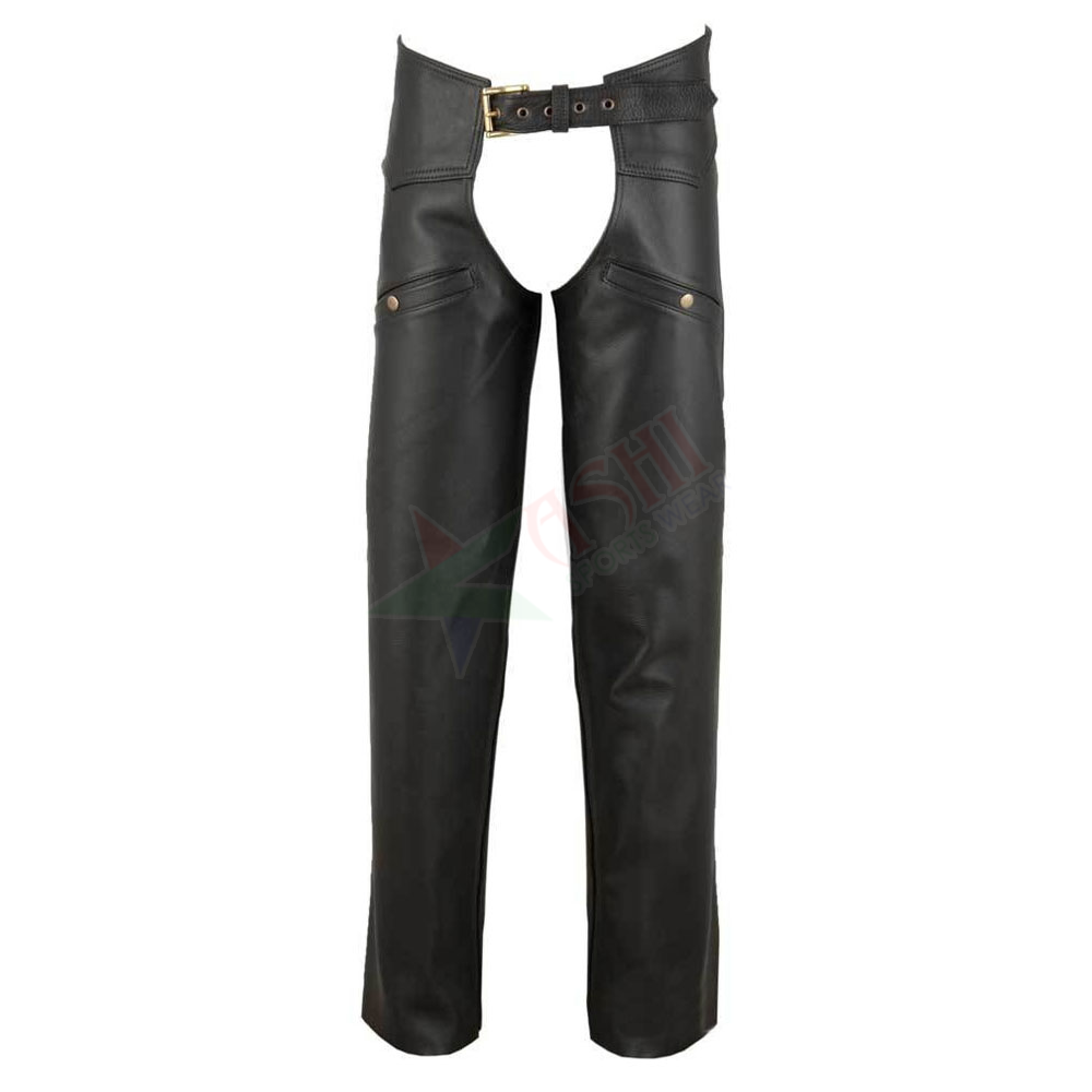 Unisex New Style 100% Leather Horse Racing Chaps