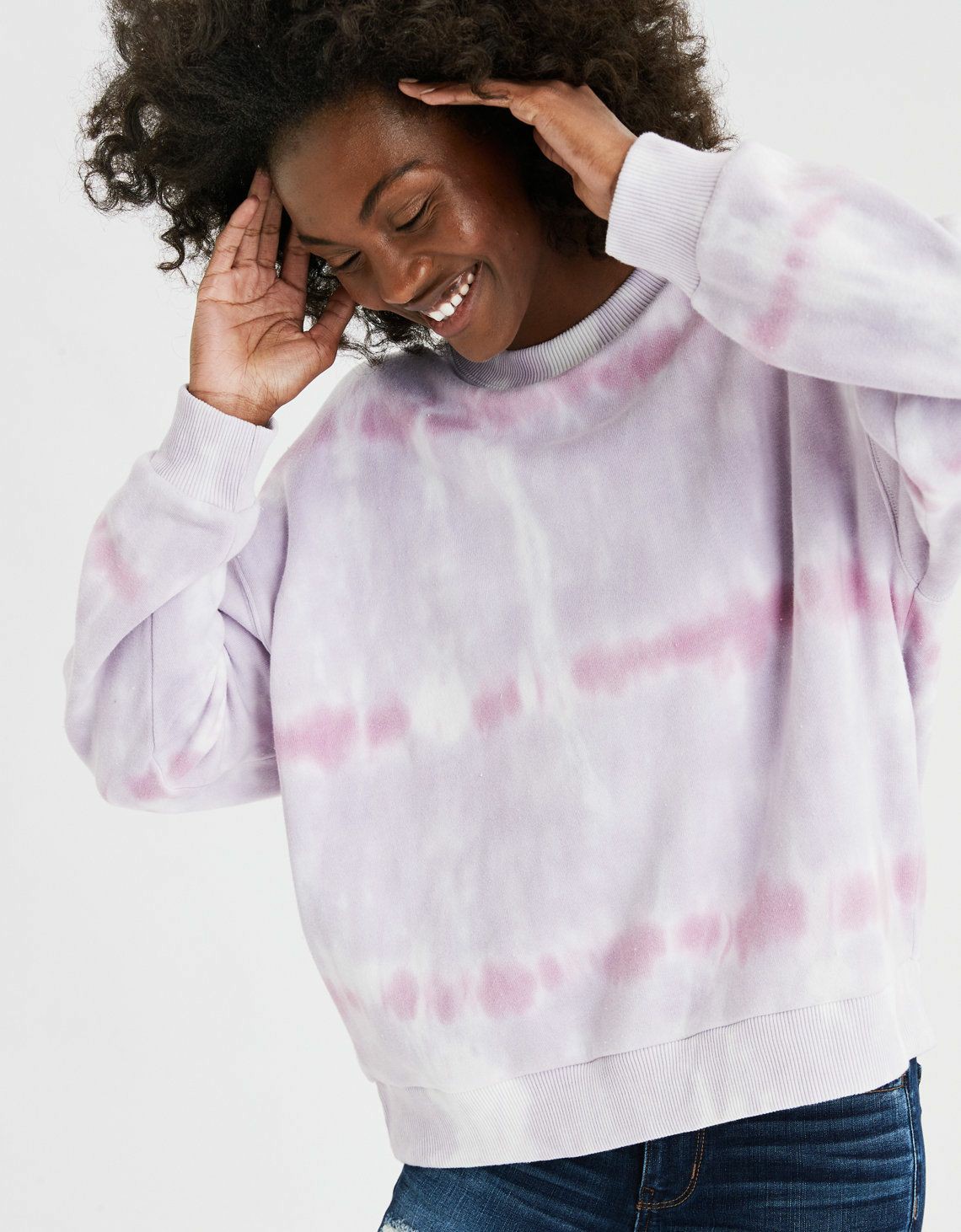 New Arrival Custom Logo Oversized Drop Shoulder Casual Unisex Sweatshirt