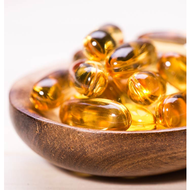 Rich Quality Halal Fish Oil Softgel Capsules