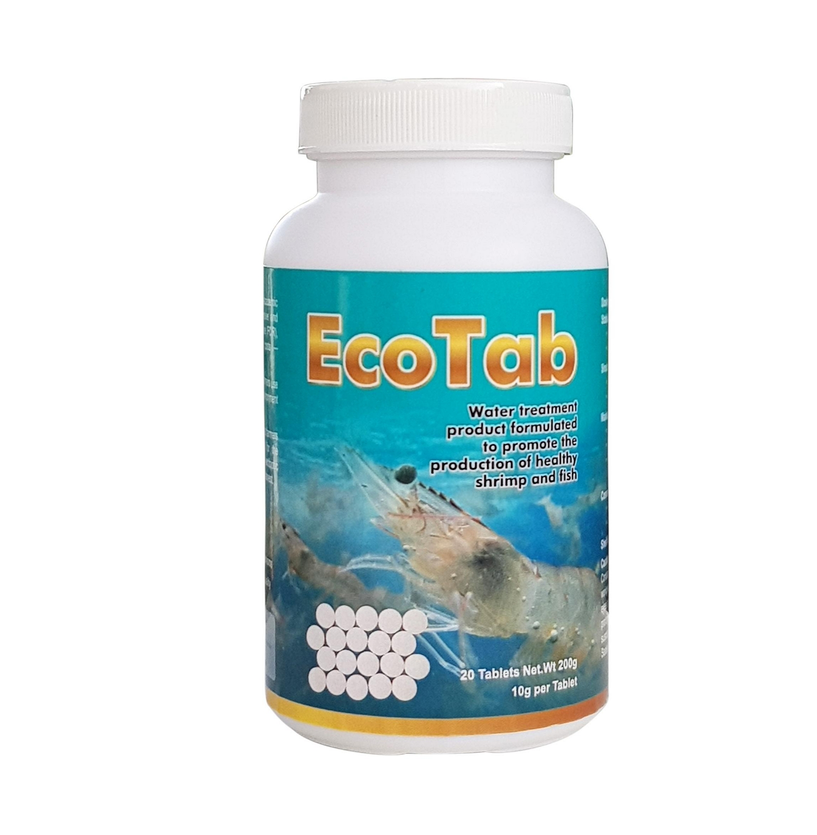 EcoTab - 10 таблеток-10 г на таблетку-Микробиология уменьшает осадка и отходы пруда